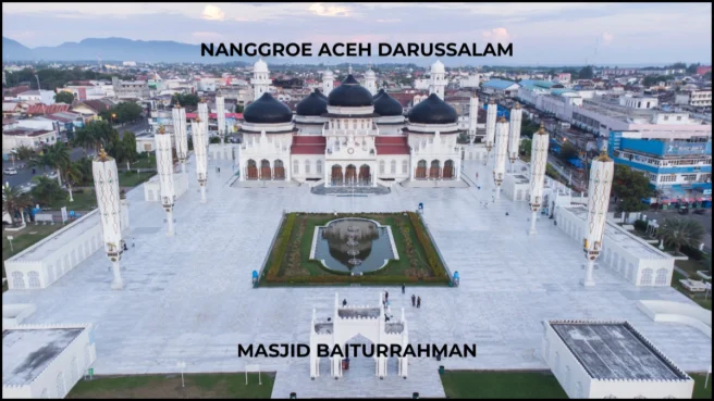Masjid Baiturrahman di Aceh Darussalam