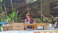 Kusnan bin Kundori memaparkan penjelasan mengenai peluang budidaya ayam petelur (28-09) (serambimekkah.com)